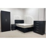 Classic HMO Furniture Package – Bedroom No.2 black