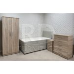 Classic HMO Furniture Package – Bedroom No.1 oak