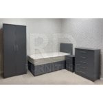 Classic HMO Furniture Package – Bedroom No.1 grey