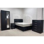 Classic HMO Furniture Package – Bedroom No.8 black