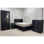 Classic HMO Furniture Package – Bedroom No.20 black