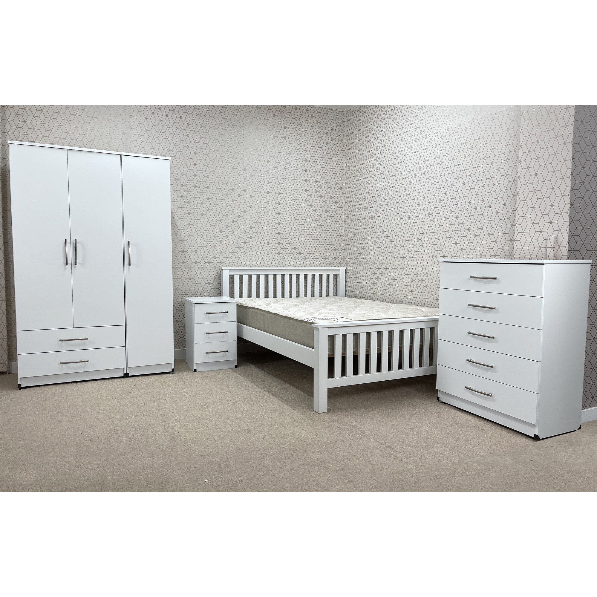 Classic HMO package 2 door wardrobe set Landlord HMO Furniture packages